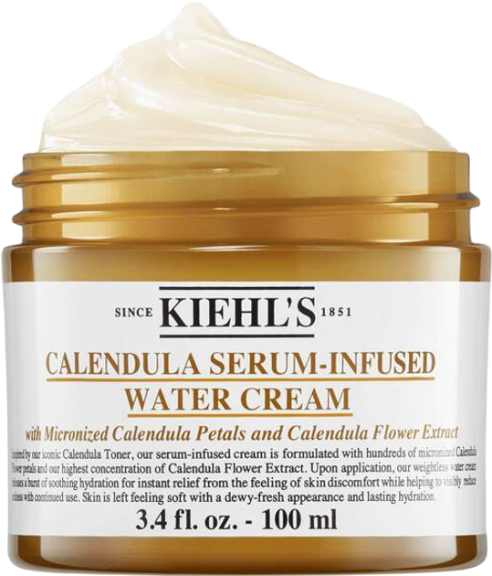 Krem nawilżający do twarzy Kiehl's Calendula Serum-Infused 100 ml (3605971990496) - obraz 2