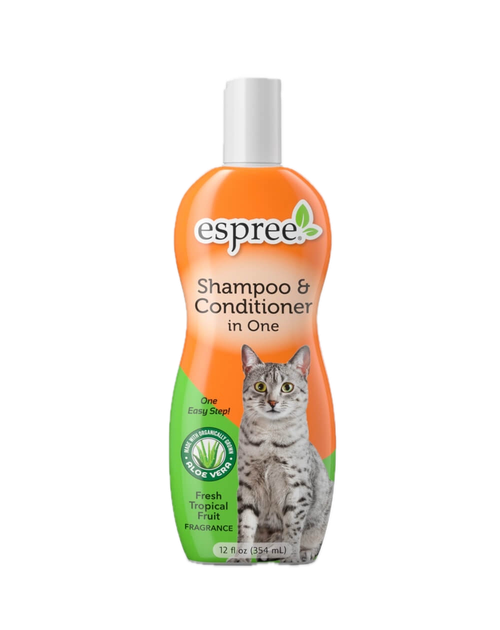 Шампунь и кондиционер Espree Shampoo'N Conditioner In One for Cats в одном флаконе, 354 мл - изображение 2