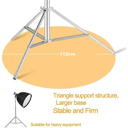 Професійна студійна стійка Selens J288S Light Stand 2.8 м - зображення 4