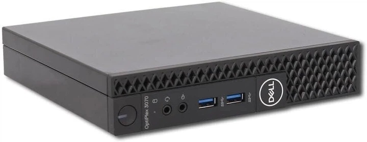 Неттоп Dell OptiPlex 3070 Micro USFF / Intel Core i5-9500T (6 ядер по 2.2 - 3.7 GHz) / 8 GB DDR4 / 256 GB SSD / Intel UHD Graphics 630 / 35W б/у - Фото 3 Неттоп Dell OptiPlex 3070 Micro USFF / Intel Core i5-9500T (6 ядер по 2.2 - 3.7 GHz) / 8 GB DDR4 / 256 GB SSD / Intel UHD Graphics 630 / 35W б/у - изображение 3