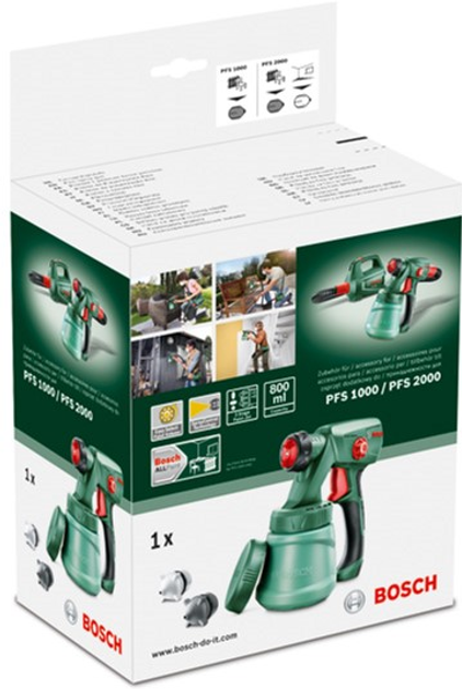 Pistolet do pistoletów natryskowych Bosch PFS 1000, PFS 2000 (1600A008W7) - obraz 2
