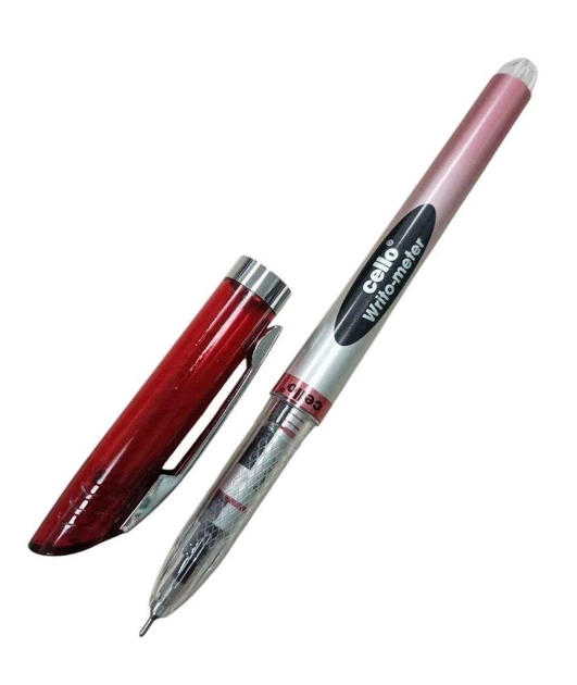 Ручка кулькова Cello Writo-metr 10км Червона (CL-8048-RD) - Фото 1 Ручка кулькова Cello Writo-metr 10км Червона (CL-8048-RD) - зображення 1