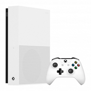 Набор Консоль Microsoft Xbox One S All-Digital Edition 1TB White Б/У + Геймпад Беспроводной Version 2 - Фото 1 Набор Консоль Microsoft Xbox One S All-Digital Edition 1TB White Б/У + Геймпад Беспроводной Version 2 - изображение 1