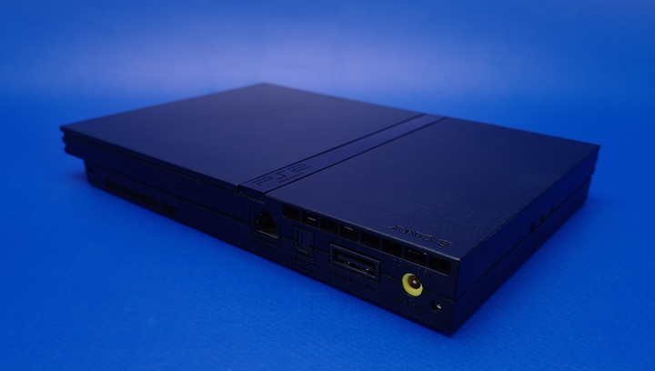 Набор Консоль Sony PlayStation 2 Slim SCPH-9xxx Chip Black Б/У + Геймпад Проводной RMC - Фото 5 Набор Консоль Sony PlayStation 2 Slim SCPH-9xxx Chip Black Б/У + Геймпад Проводной RMC - изображение 5