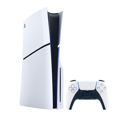 Набір Консоль Sony PlayStation 5 Slim Blu-ray 1TB White Б/У + Геймпад Бездротовий DualSense - Фото 1 Набір Консоль Sony PlayStation 5 Slim Blu-ray 1TB White Б/У + Геймпад Бездротовий DualSense - зображення 1