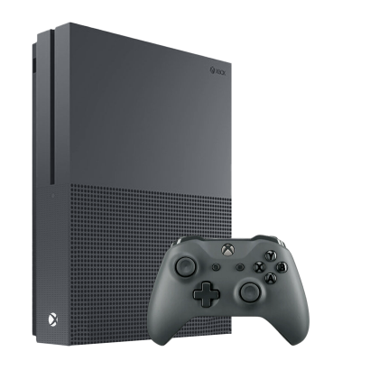 Набір Консоль Microsoft Xbox One S Special Edition 1TB Grey Б/У + Геймпад Бездротовий Gold Rush Version 2 Dark - Фото 1 Набір Консоль Microsoft Xbox One S Special Edition 1TB Grey Б/У + Геймпад Бездротовий Gold Rush Version 2 Dark - зображення 1