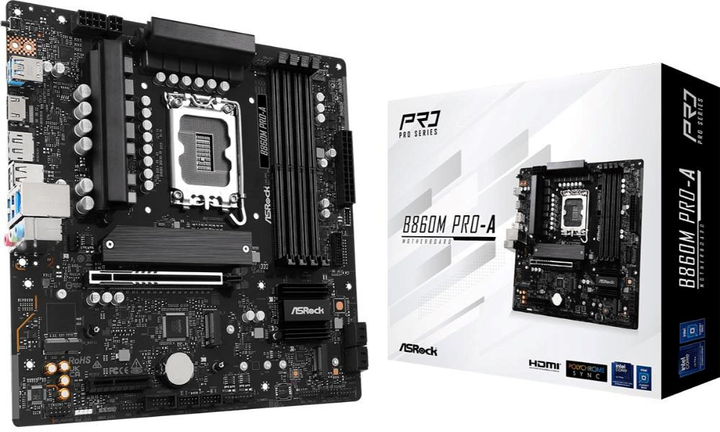 Płyta główna ASRock B860M Pro-A (LGA1851, B860, PCI-Ex16) (90-MXBRR0-A0UAYZ) - obraz 5