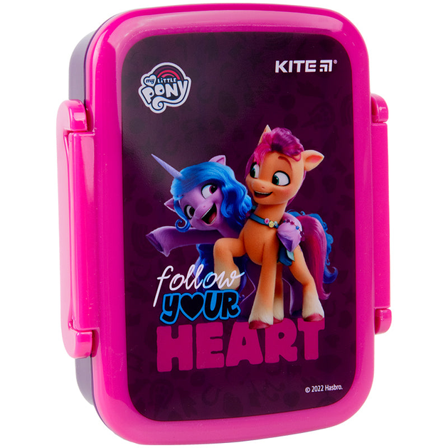Ланчбокс Kite My Little Pony LP22-160-1, 420 мл 4063276090874 - Фото 1 Ланчбокс Kite My Little Pony LP22-160-1, 420 мл 4063276090874 - зображення 1