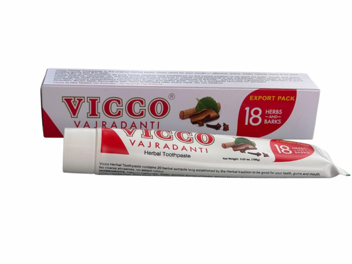Зубная паста Викко Vicco травяная без фтора для десен и зубов 100 г - изображение 2