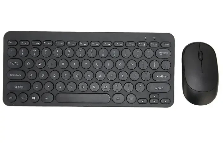 Беспроводная аккумуляторная клавиатура с мышкой Weibo Wireless 902-2.4Ghz 8887 - изображение 2