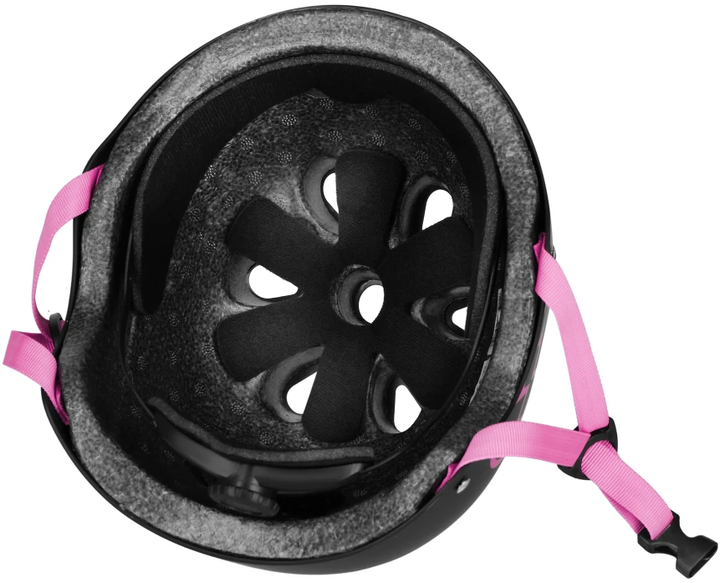 Kask Nils EXTREME MTW001-1 XS 48-52 cm Czarno-różowy (16-70-335) (5907695584684) - obraz 6