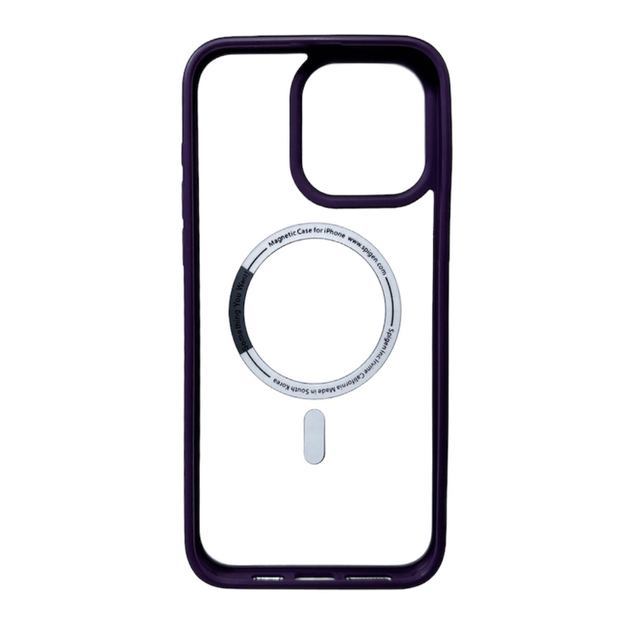 Захисний чохол-накладка Spigen AAA Magnetic Color для Apple iPhone 14 Pro Max Purple (SPGMGCOL14ProMaxPurple) - зображення 2