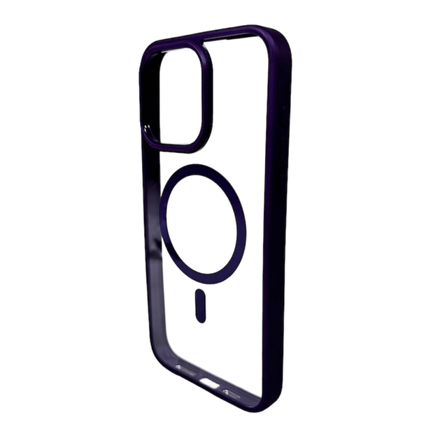 Захисний чохол-накладка Spigen AAA Magnetic Color для Apple iPhone 14 Pro Max Purple (SPGMGCOL14ProMaxPurple) - зображення 3