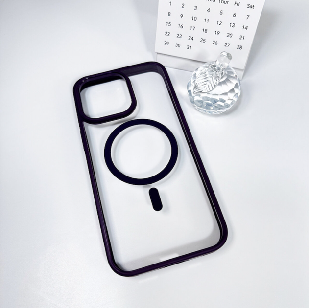 Захисний чохол-накладка Spigen AAA Magnetic Color для Apple iPhone 14 Pro Max Purple (SPGMGCOL14ProMaxPurple) - зображення 4