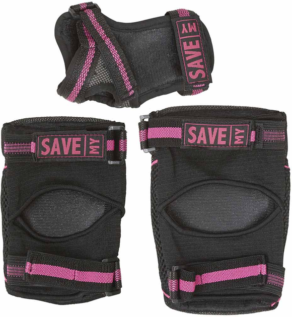 Zestaw bezpieczeństwa Rarewaves Save My Bones Safety Set S Pink (5711697009171) - obraz 4