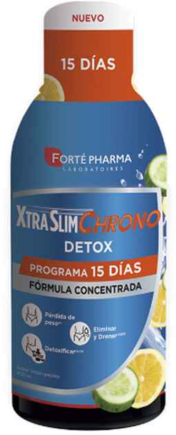 Suplement diety Forte Pharma Laboratoires XtraSlim Chrono Detox Minceur 450 ml (8435373707690) - obraz 1