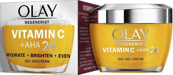 Крем для обличчя Olay Regenerist Vitamin C + Aha 24 зволожувальний 50 мл (8006540328545) - зображення 2