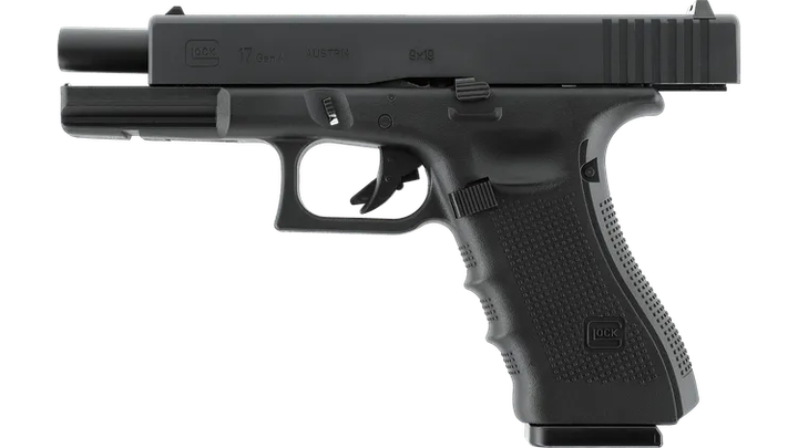 Пневматический пистолет Umarex Glock 17 Gen4 Blowback black, BB (5.8364) - изображение 4