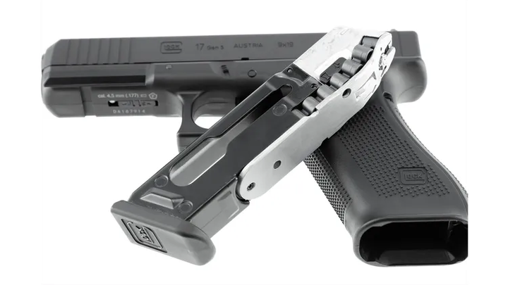 Пневматический пистолет Umarex Glock 17 Gen5 Blowback black (5.8403) - Фото 4 Пневматический пистолет Umarex Glock 17 Gen5 Blowback black (5.8403) - изображение 4
