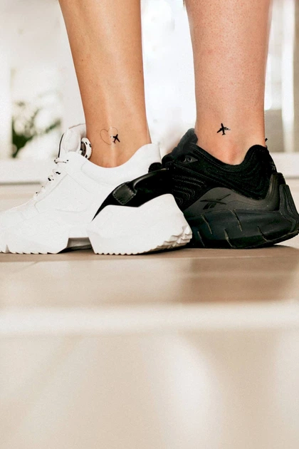 Временные тату TATTOOSHKA "Самолет" L-2-2 - изображение 4