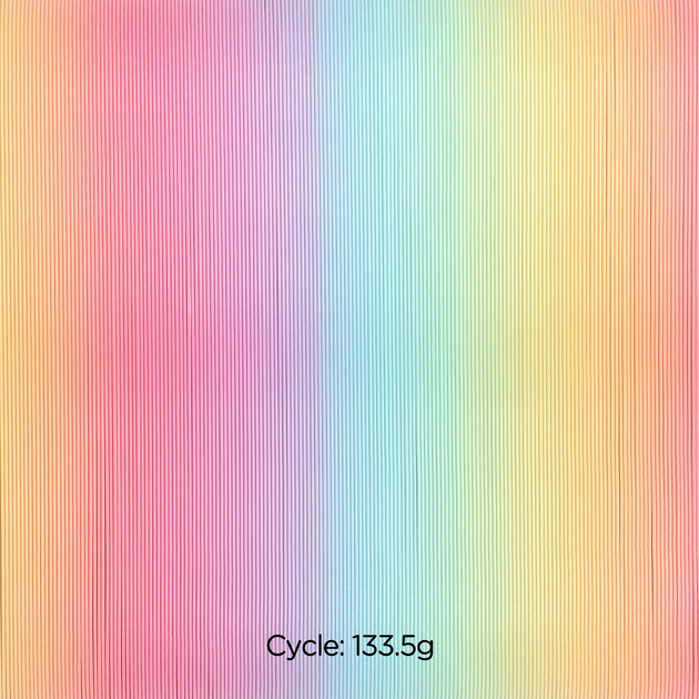 Filament do druku 3D Panchroma Gradient PLA 1 kg Satin Rainbow (6938936714569) - Zdjęcie 4 Filament do druku 3D Panchroma Gradient PLA 1 kg Satin Rainbow (6938936714569) - obraz 4