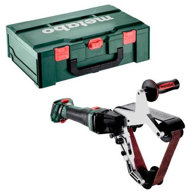 Аккумуляторная ленточная шлифмашина для труб Metabo RBVB 18 LTX BL 180 в MetaBox 185 XL, без акб и з/у (601768840) - Фото 1 Аккумуляторная ленточная шлифмашина для труб Metabo RBVB 18 LTX BL 180 в MetaBox 185 XL, без акб и з/у (601768840) - изображение 1