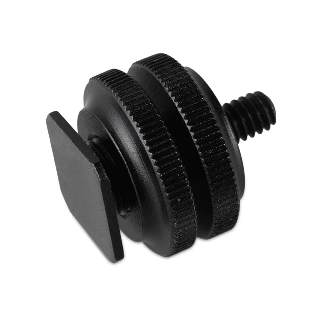 Адаптер гарячий башмак 1/4 дюйма SmallRig для камери, алюмінієвий (1F0AEBC74FE9) - Фото 3 Адаптер гарячий башмак 1/4 дюйма SmallRig для камери, алюмінієвий (1F0AEBC74FE9) - зображення 3