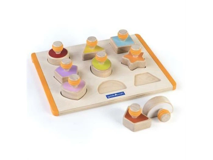 Рамка-вкладиш Manipulatives Форми з ручками, Guidecraft, G6742 - Фото 1 Рамка-вкладиш Manipulatives Форми з ручками, Guidecraft, G6742 - зображення 1
