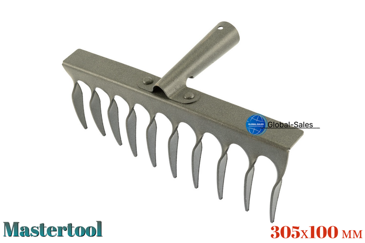 Грабли витые Mastertool 305мм x 10 зубьев (14-6206) - Фото 1 Грабли витые Mastertool 305мм x 10 зубьев (14-6206) - изображение 1