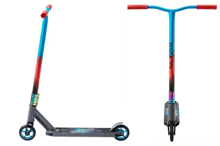 Самокат трюковый Maraton Ride Volo Silver T02 - Фото 2 Самокат трюковый Maraton Ride Volo Silver T02 - изображение 2