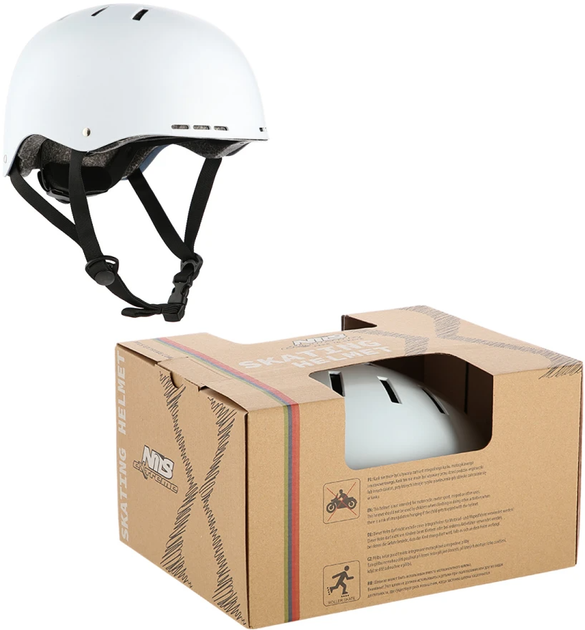 Шолом Nils EXTREME MTW03 L 54-62 см Білий (16-70-061) (5907695595734) - зображення 9