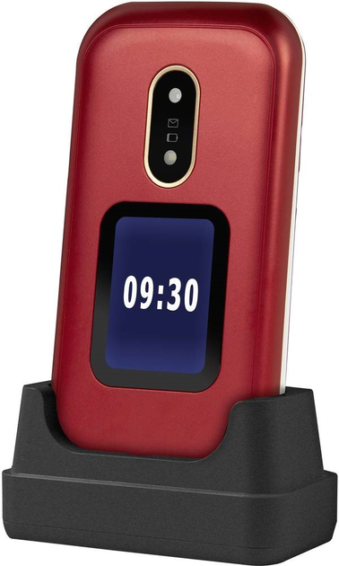Telefon komórkowy Doro 6060 Red (7322460077631) - obraz 5
