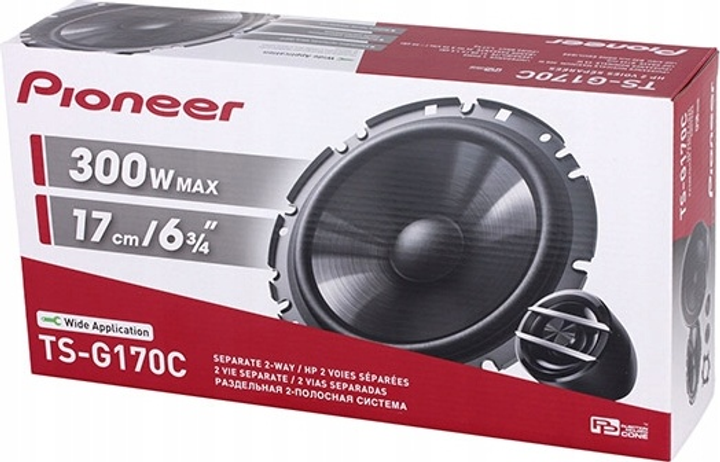 Автоакустика Pioneer TS-G170C - зображення 3