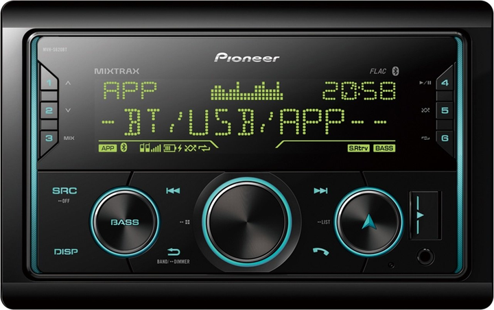 Radio samochodowe Pioneer MVH-S620BT - obraz 1