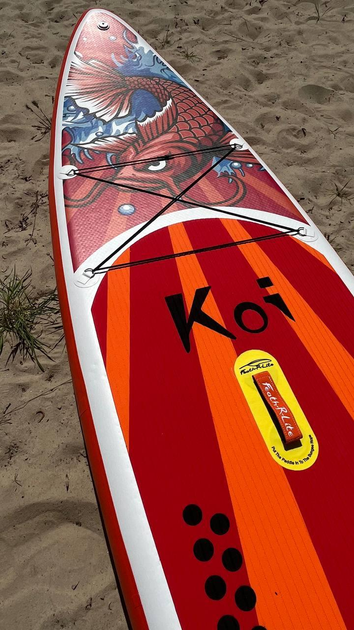 Сапборд надувний двошаровий кант / Supboard Fun Water Koi 335х83х15 - зображення 6