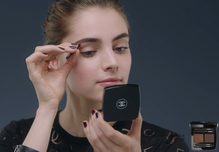 Paletka do brwi Chanel La Palette Sourcils 02 Medium 4 g (3145891824605) - obraz 4