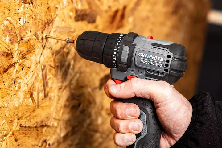 Akumulatorowa wiertarko-wkrętarka Graphite 10 mm Energy+ 18V 58GE139 bez akumulatora i ładowarki (5902062169297) - obraz 11