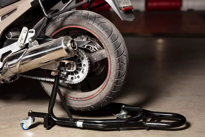 Stojak motocyklowy NEO Tools pod tylne koło 10-604 (5907558477221) - obraz 7