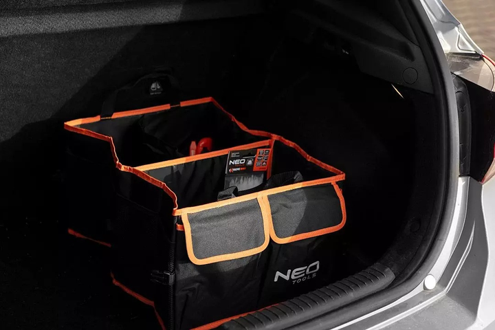 Автомобільний органайзер у багажник NEO Tools 50 x 34.5 x 25 см 10-651 Black (5907558477252) - зображення 7