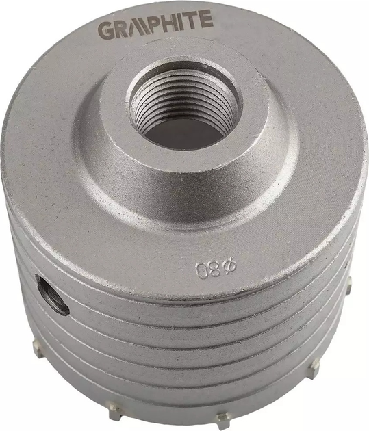 Коронка твердосплавна Graphite 80 мм 55H328 (5902062070531) - зображення 3