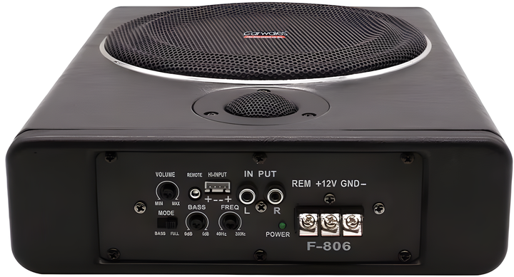 Автомобільний сабвуфер RCS під сидіння RCS C8 8″ 200 Вт RMS (RCS0014) - зображення 3