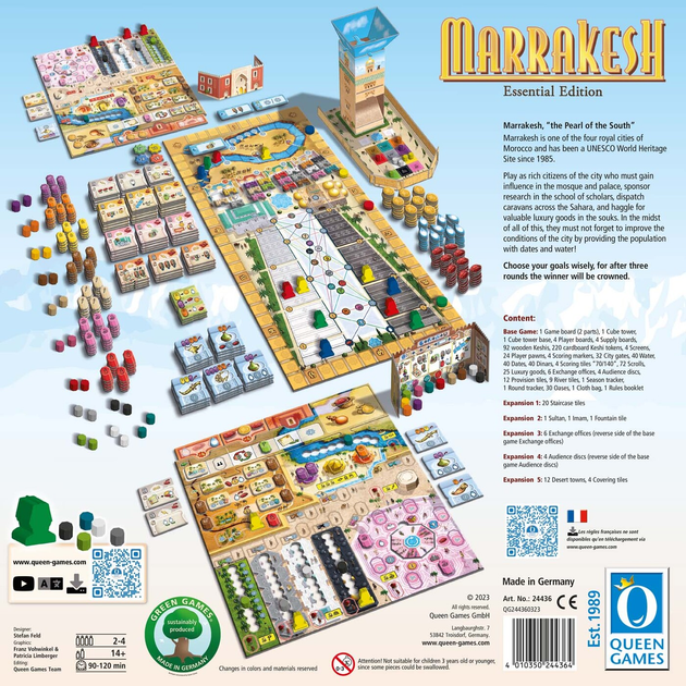 Gra planszowa Queen Games Marrakesh: Essential Edition edycja angielska (4010350244364) - obraz 2