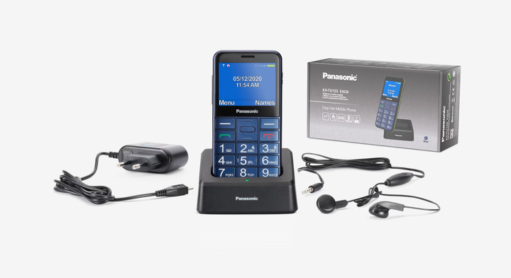 Мобильный телефон Panasonic KX-TU155 Blue - изображение 5