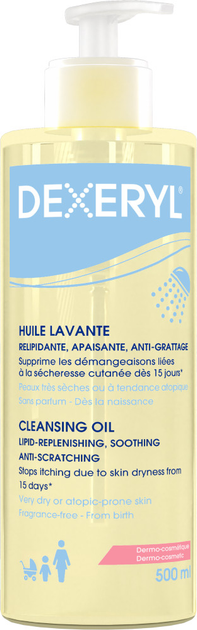 Олія для купання Dexeryl Cleansing 500 мл (3573994007012) - зображення 1