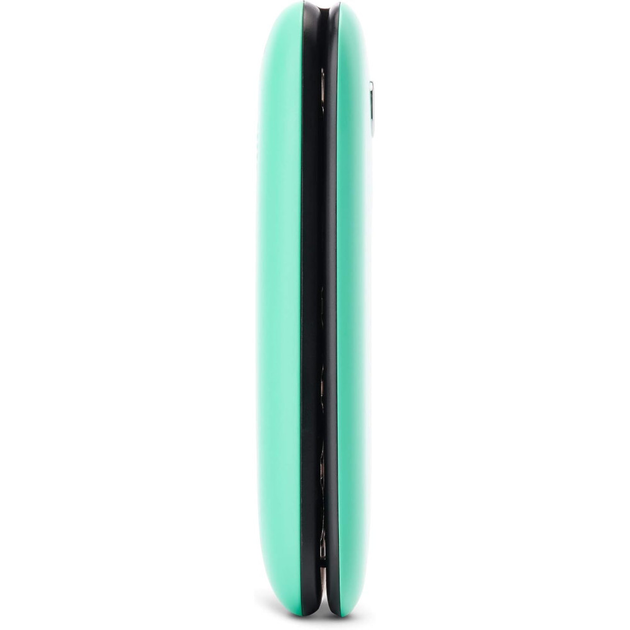 Мобільний телефон PANASONIC 2.4" 800 мАч Turquoise (KX-TU400EXC) - Фото 4 Мобільний телефон PANASONIC 2.4" 800 мАч Turquoise (KX-TU400EXC) - зображення 4