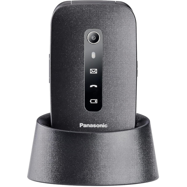 Мобільний телефон PANASONIC розкладачка 2.8" 1.2МП 1400мАч Black (KX-TU550EXB) - Фото 3 Мобільний телефон PANASONIC розкладачка 2.8" 1.2МП 1400мАч Black (KX-TU550EXB) - зображення 3