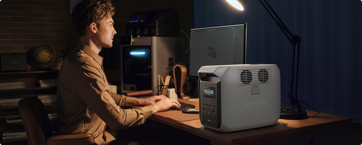 Портативная зарядная станция EcoFlow DELTA 3 1500| 1536 Вт·ч, 1800 Вт, LiFePO4, UPS, Wi-Fi, солнечная зарядка - Фото 6 Портативная зарядная станция EcoFlow DELTA 3 1500| 1536 Вт·ч, 1800 Вт, LiFePO4, UPS, Wi-Fi, солнечная зарядка - изображение 6