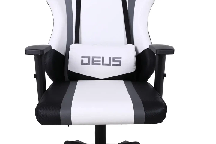 Геймерське крісло Deus Storm White - Фото 4 Геймерське крісло Deus Storm White - изображение 4