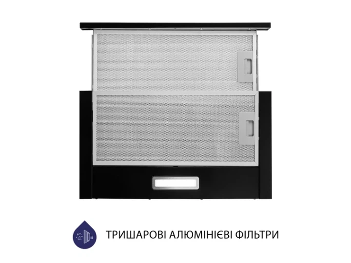 Витяжка Minola HTL 514 BL LED - Фото 3 Витяжка Minola HTL 514 BL LED - изображение 3
