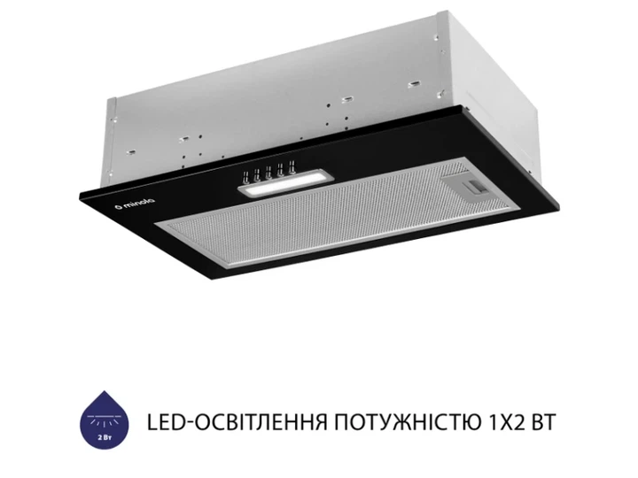 Витяжка Minola HBI 5025 BL LED - изображение 3